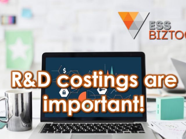 R&D costings are important!