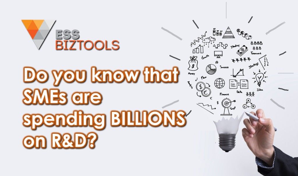 Do you know that SMEs are spending BILLIONS on R&D?