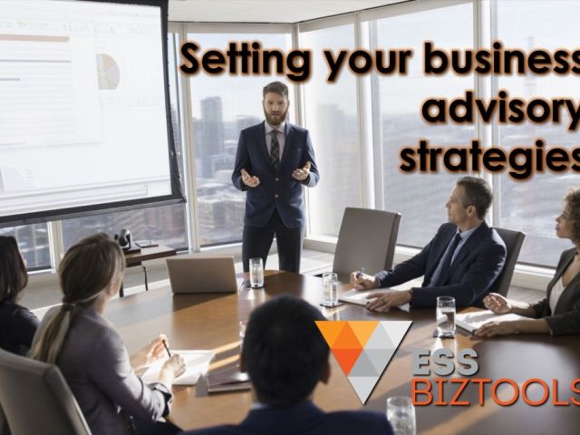 Setting your business advisory strategies