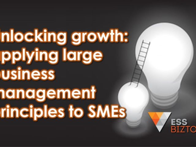 Unlocking growth: applying large business management principles to SMEs