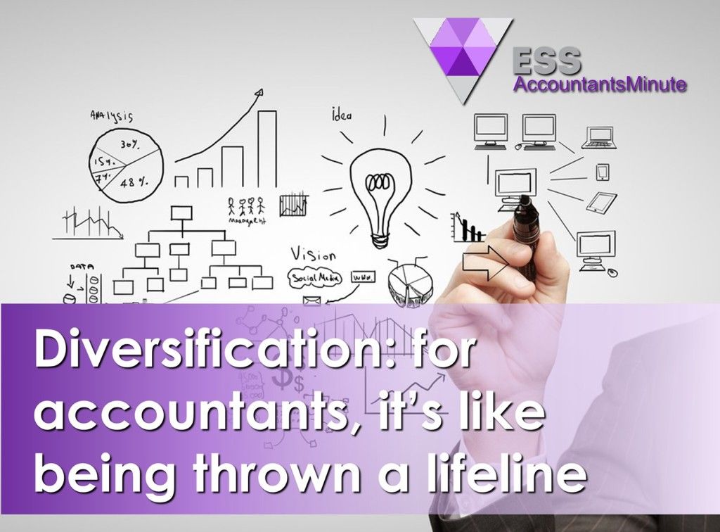 Diversification: for accountants, it’s like being thrown a lifeline