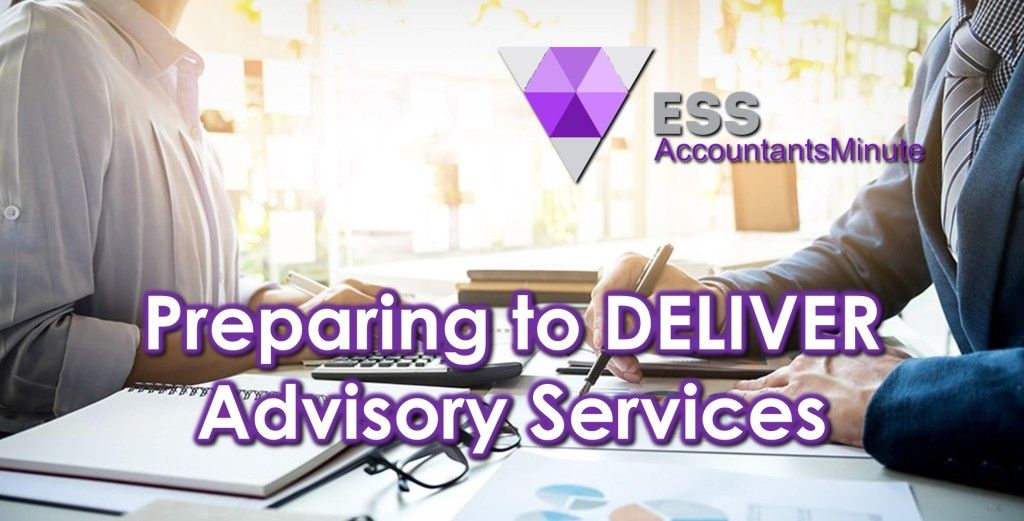 Preparing to DELIVER Advisory Services