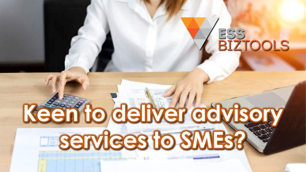 Keen to deliver advisory services to SMEs?