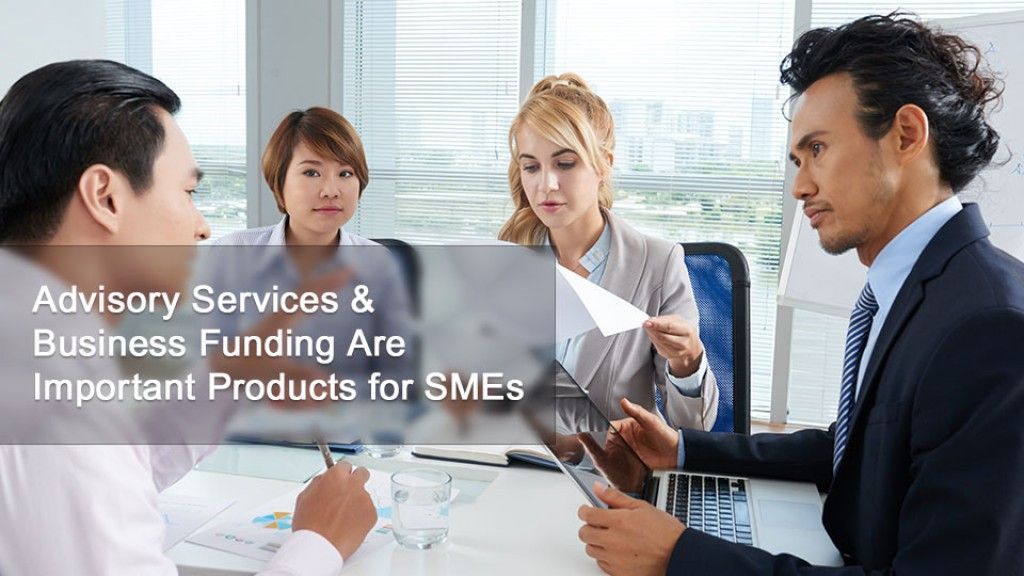 Advisory Services & Business Funding Are Important Products for SMEs