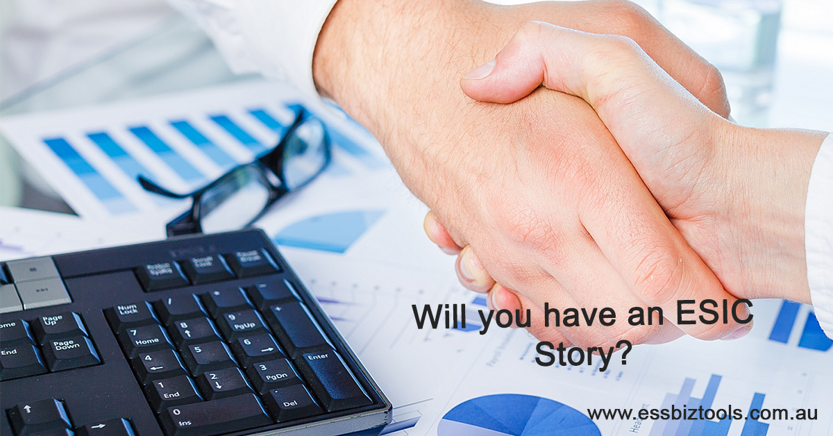 Will you have an ESIC Story?