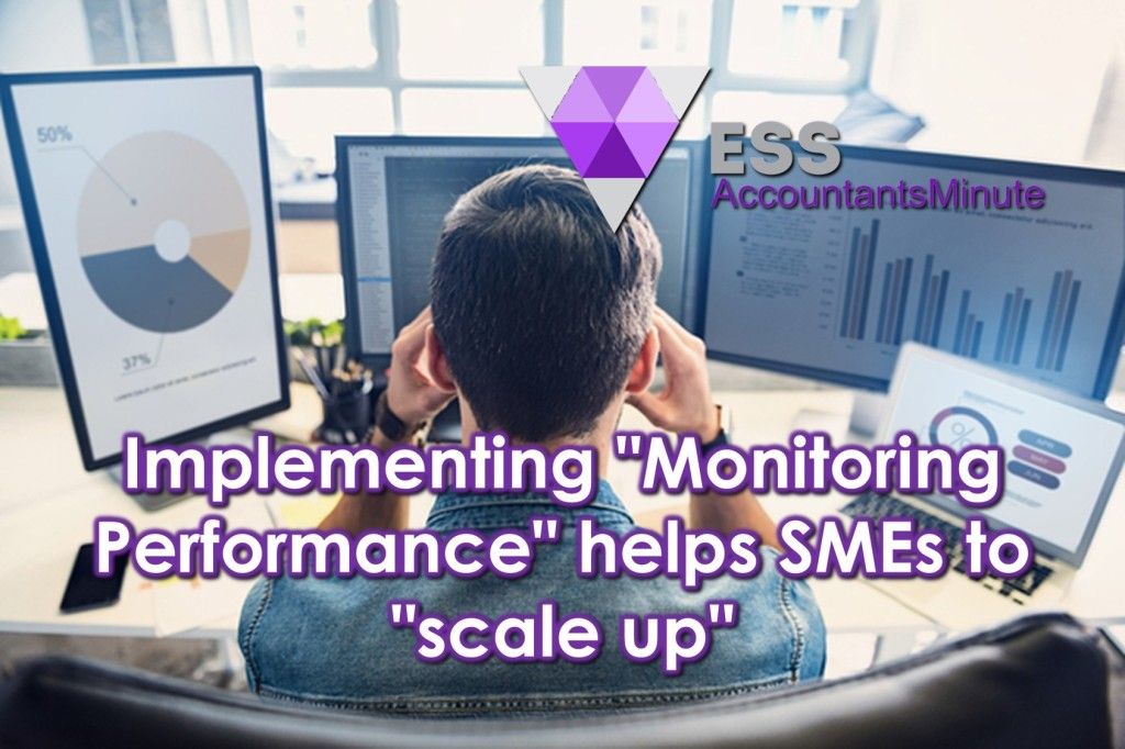 Implementing "Monitoring Performance" helps SMEs to "scale up"