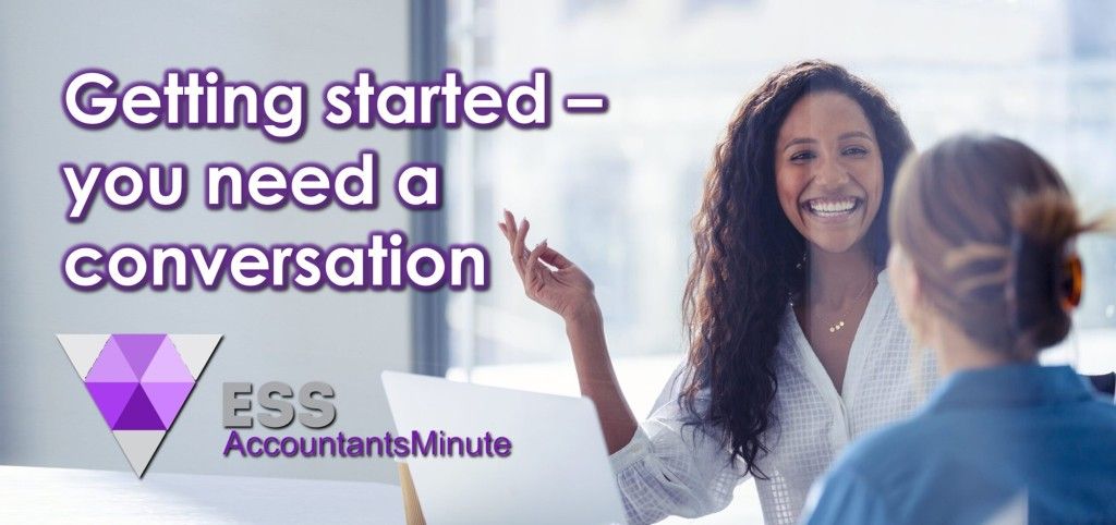 Getting started - you need a conversation