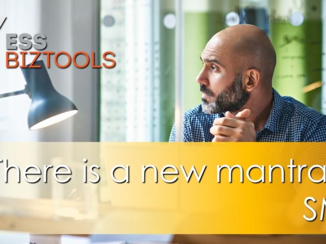 There is a new mantra for SMEs
