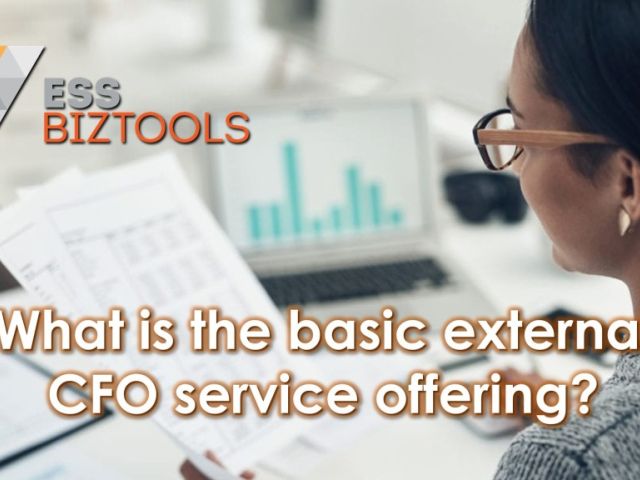 What is a basic external CFO service offering?