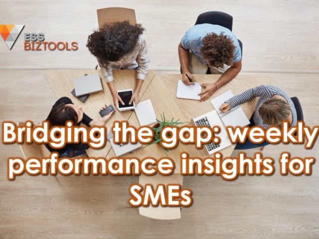 Bridging the gap: weekly performance insights for SMEs