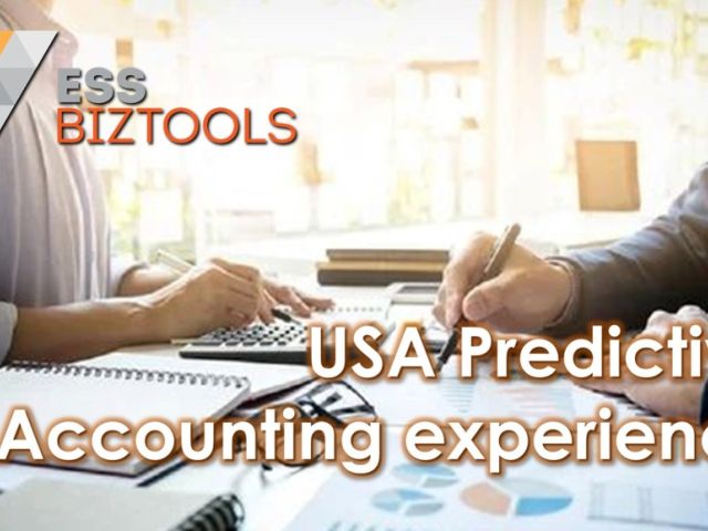 USA Predictive Accounting experience