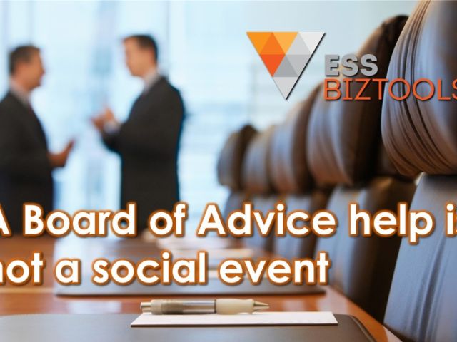 A Board of Advice help is not a social event