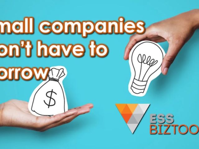 Small companies don’t have to borrow