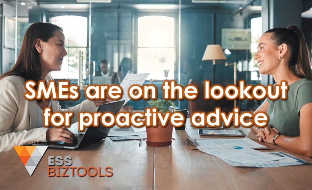 SMEs are on the lookout for proactive advice