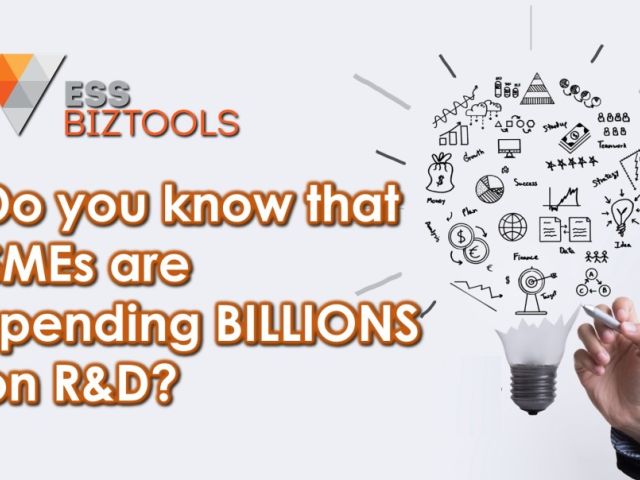 Do you know that SMEs are spending BILLIONS on R&D?