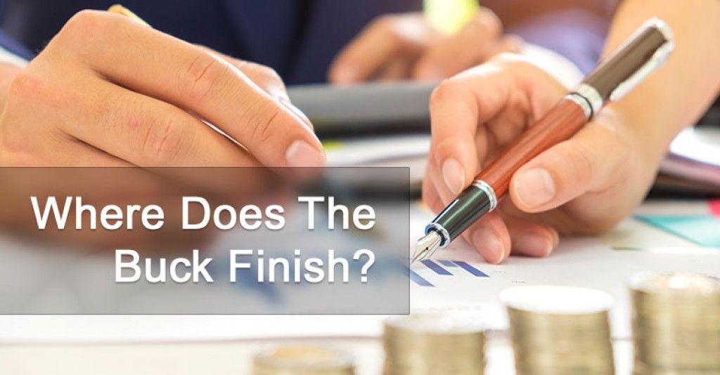 Where Does The Buck Finish?