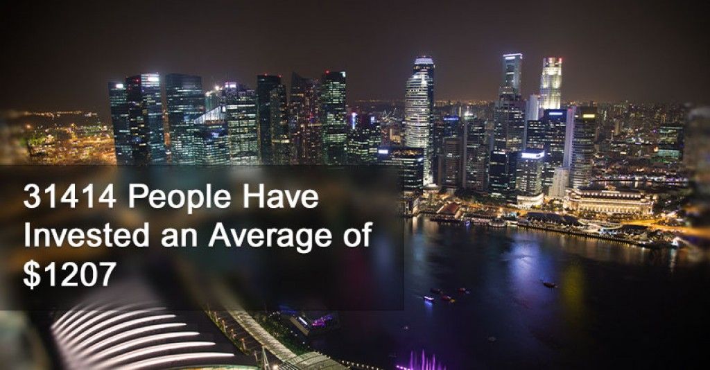 31,141 People Have Invested an Average of $1,207!