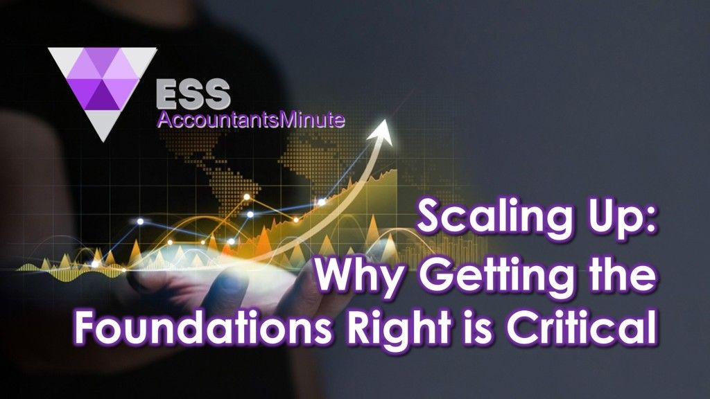 Scaling Up: Why Getting the Foundations Right is Critical