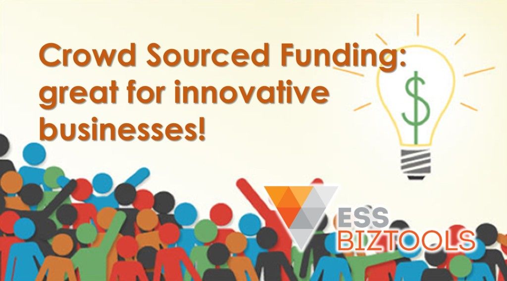 Crowd Sourced Funding: great for innovative businesses!