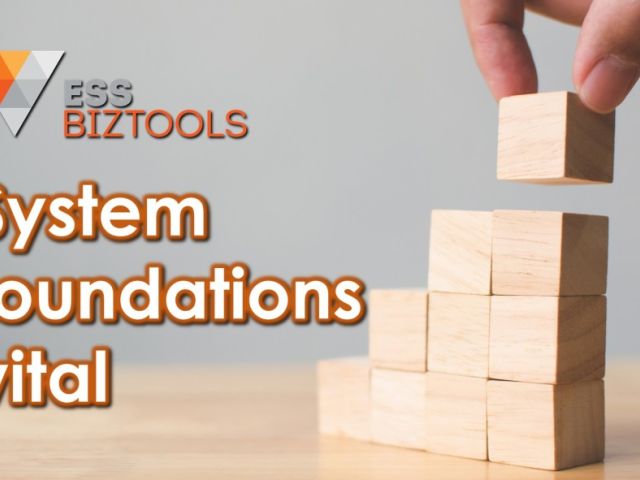 Systems foundations vital